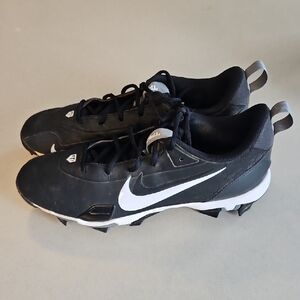 Nike Trput Black Baseball Cleats